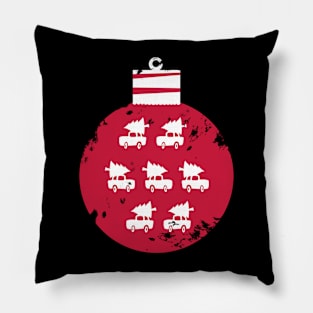 Christmas Ornament Vintage Christmas tree Pillow