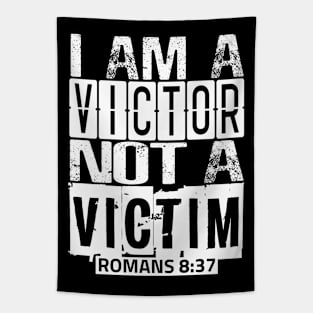 I Am A Victor Not A Victim Tapestry