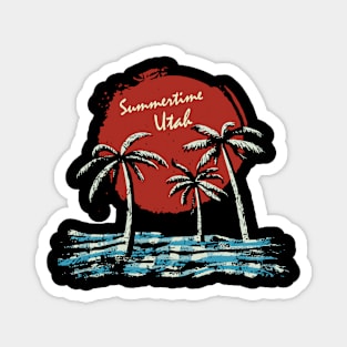 Napoleon Dynamite Summertime Utah Magnet