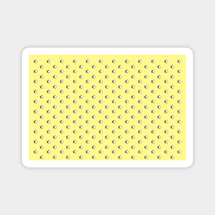 Light Yellow Retro Aesthetic stars / VSCO stars Magnet