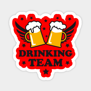 10 Drinking Team Cool Beer Wings Prost Cheers Party Magnet