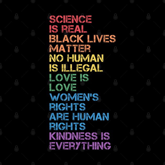 Black Lives MatterScience Is Real LGBT Pride BLM by qwertydesigns