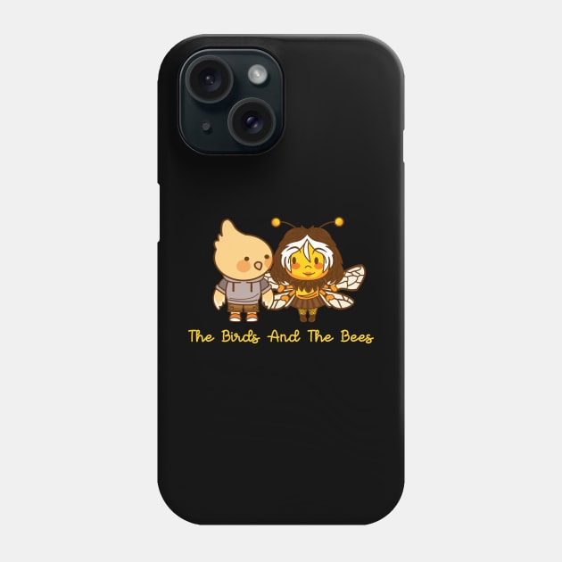 THE BIRDS AND THE BEES Phone Case by remerasnerds