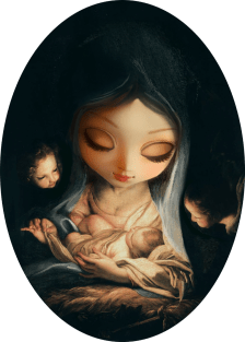 Holy Night Pullip madone Magnet