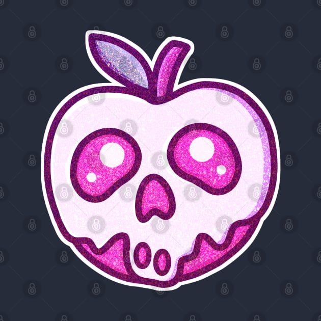 Cute Pastel Kawaii Poisoned Apple by Witchy Ways