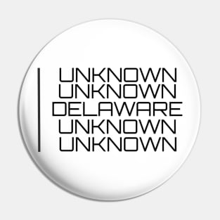 Unknown, Unknown, Delaware, Unknown, Unknown Pin