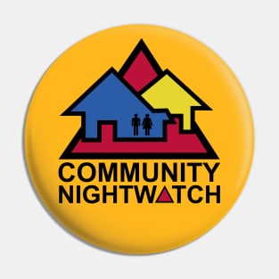 Community Night Watch Pin