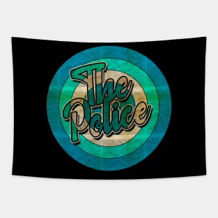 Retro The Police Tapestry