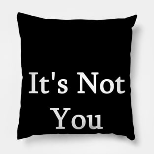 It's Not You It's Me Pillow