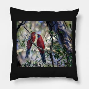 Crimson Pair Pillow