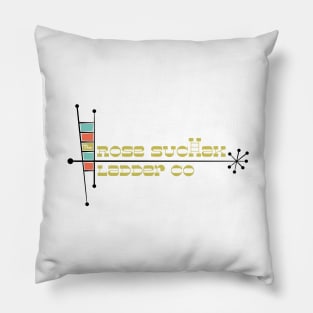 The Rose Suchak Ladder Company logo Pillow