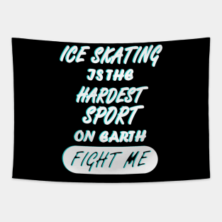 figure skating ice skating ice skates ice sports Tapestry