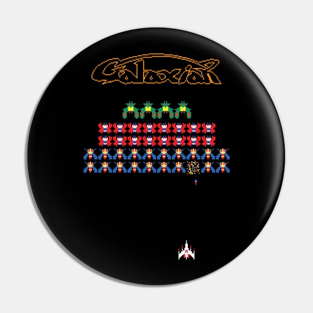 Galaxian - 8 bit game Pin by Blackbones