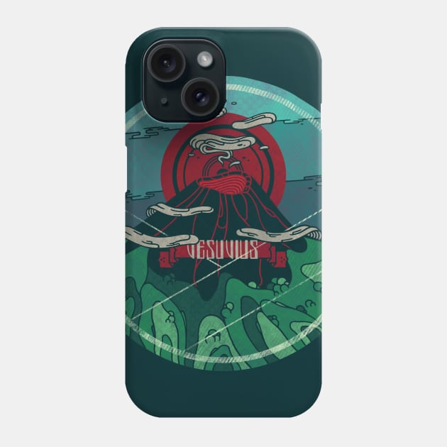 Mount Vesuvius Phone Case by againstbound