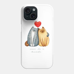 Love is a miracle Phone Case