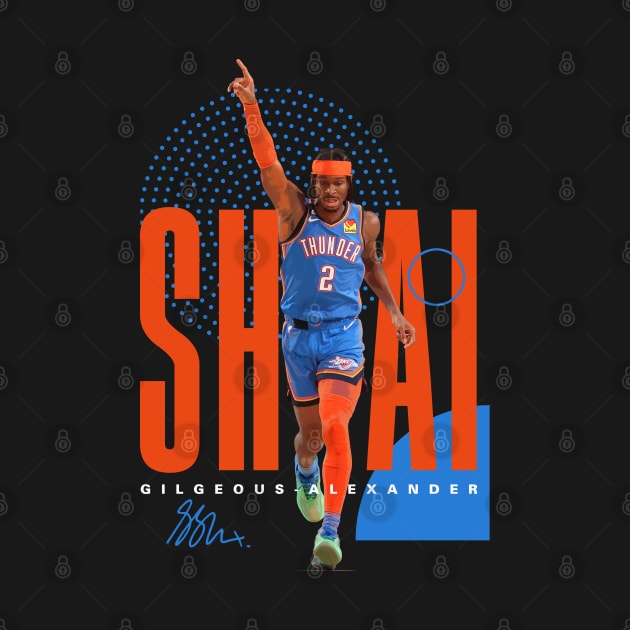 Shai Gilgeous-Alexander by Juantamad