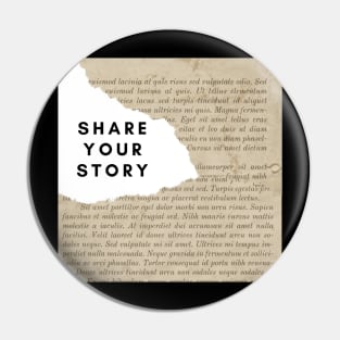 Share your story Pin