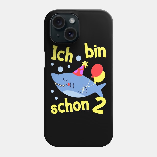 Kindergeburtstag 2 Jahre Phone Case by Foxxy Merch