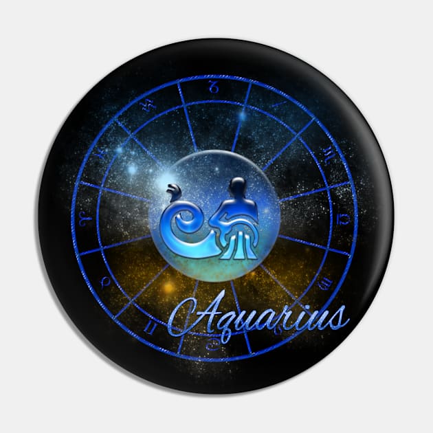 Aquarius Pin by Sinmara