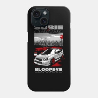 Subaru Impreza Bloopeye White Phone Case