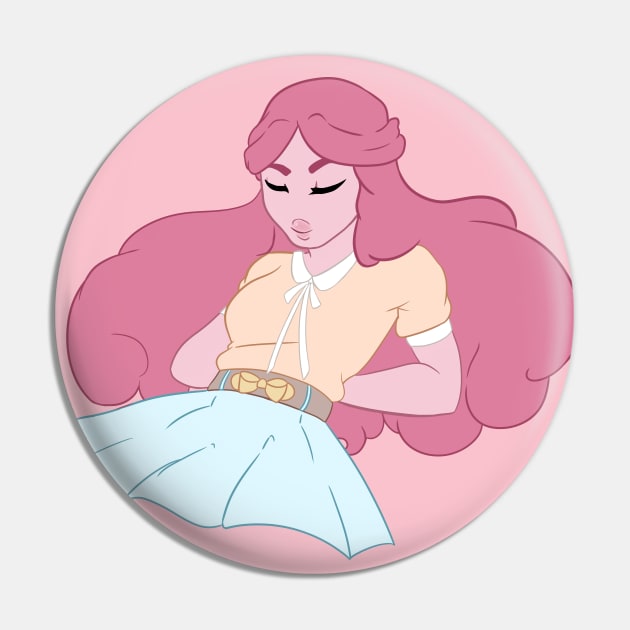 Pastel Princess Bubblegum Pin by Cherrytreats
