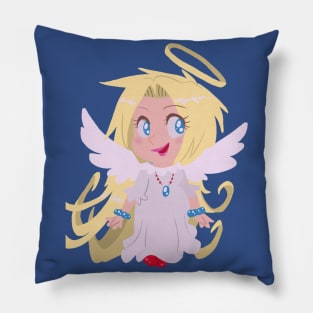 Blond Angel Girl Pillow