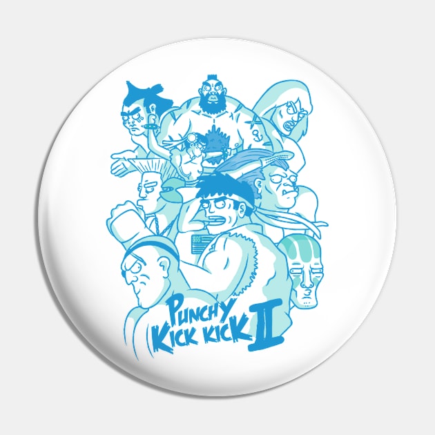 Punchy Kick Kick II Pin by hoborobo