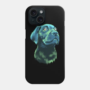 Starry Eyed Labrador Puppy Phone Case