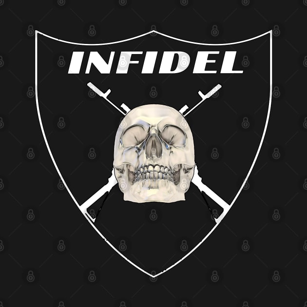 Infidel Gift Tshirt by gdimido