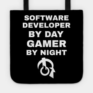 Software Developer By Day Gamer By Night Tote