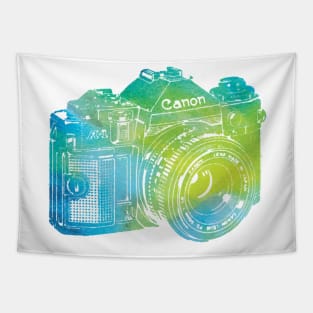 Vintage Canon Camera Tapestry