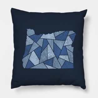 Oregon Mosaic - Mount Hood Pillow