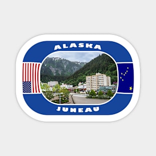 Alaska, Juneau City, USA Magnet