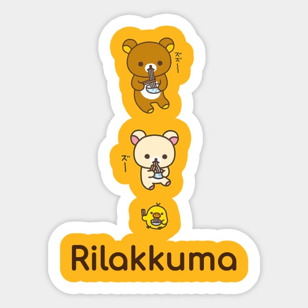 Rilakkuma and friends - Rilakkuma - Sticker