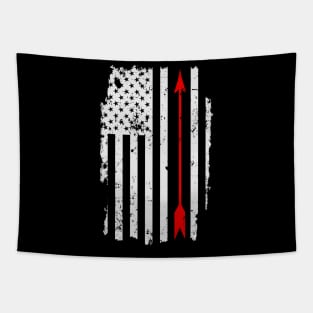 Arrow Archery USA Flag Tapestry