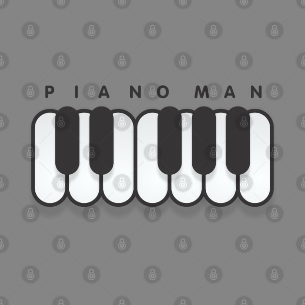 Piano Man by Dale Preston Design