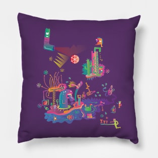 Toxic Colors Pillow