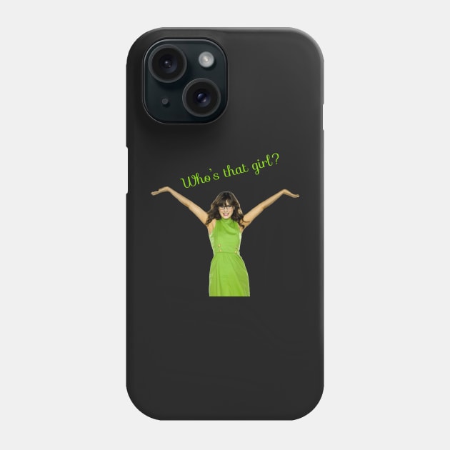 New Girl Phone Case by marisaj4488