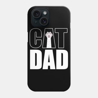 CAT DAD Gift Meow Phone Case