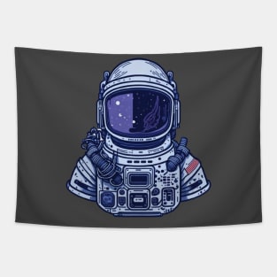 space helmet Tapestry