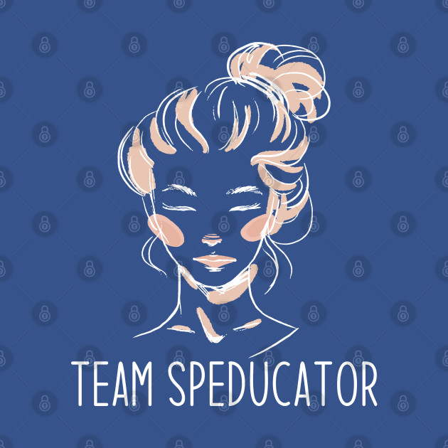 Discover Special Education Speducator Messy Bun - Special Education - T-Shirt