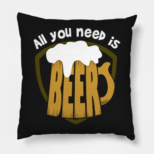 All you need is BEER Pillow
