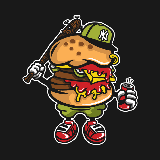 Burger Bastard by MisfitInVisual