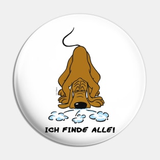 Mantrailing - ich finde alle! Pin