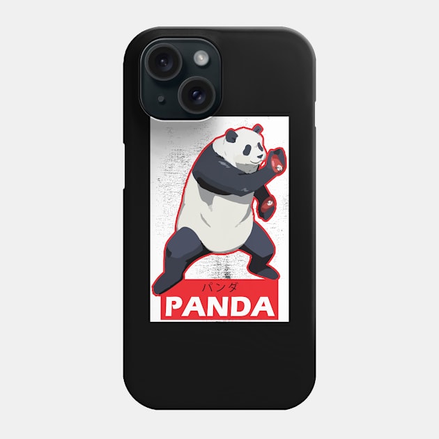 PANDA - MANGA JUJUTSU KAISEN 0 UT GRAPHIC T-SHIRT Phone Case by Huko