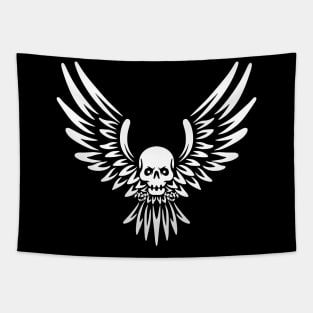 Flying Skull Tapestry