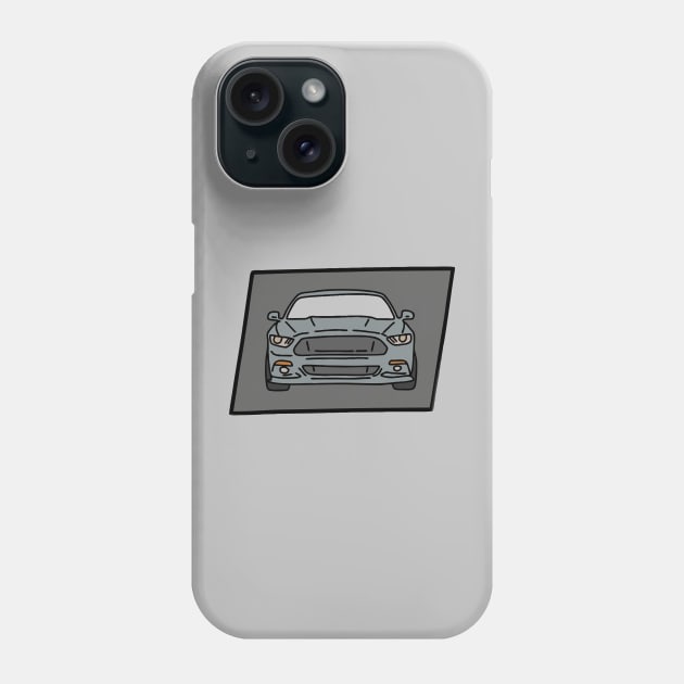 modern muscle car Phone Case by fokaction