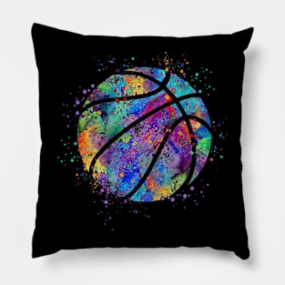 Rainbow basketball Pillow