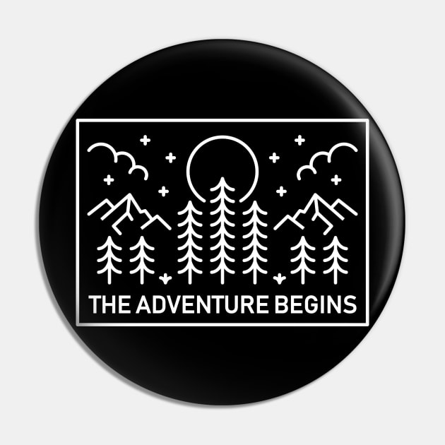 The Adventure Begins 2 Pin by VEKTORKITA