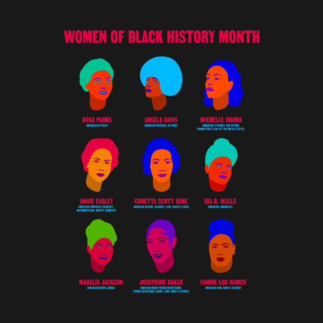 Women Of Black History Month by JanaMis